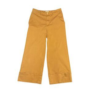 Anthropologie Wide Leg High Waisted Pants Size 2 Minimalist